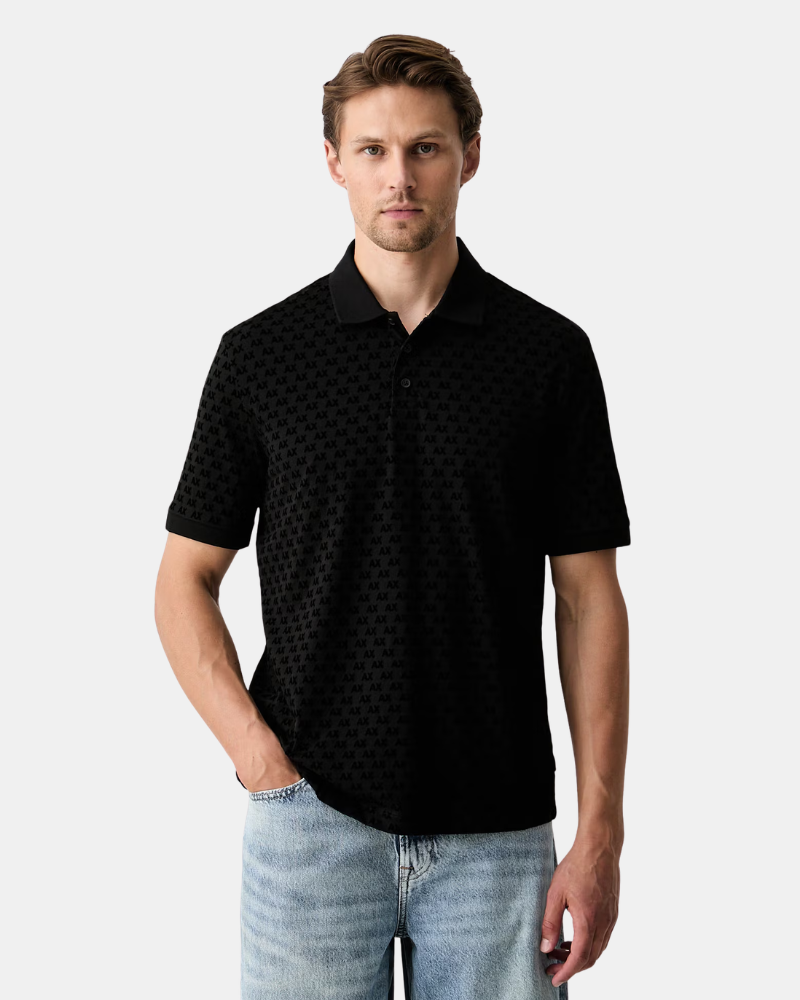 Camisetas de manga curta para homem ARMANI EXCHANGE Preto XM002905 AF10356