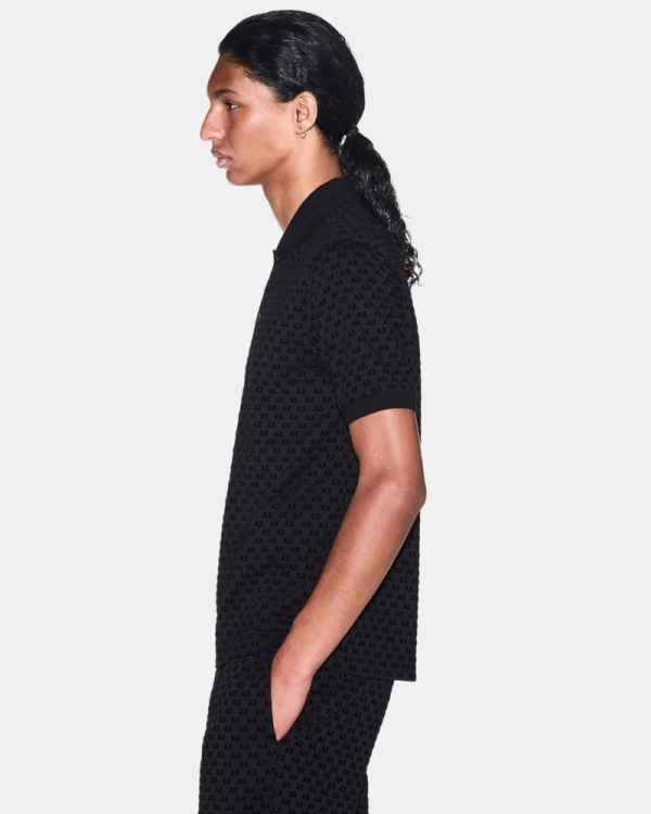 Camisetas de manga curta para homem ARMANI EXCHANGE Preto XM002905 AF10356