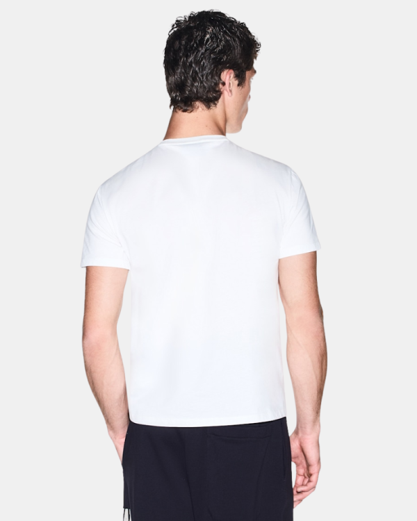Camisetas de manga curta para homem ARMANI EXCHANGE Branco XM003025 AF10358