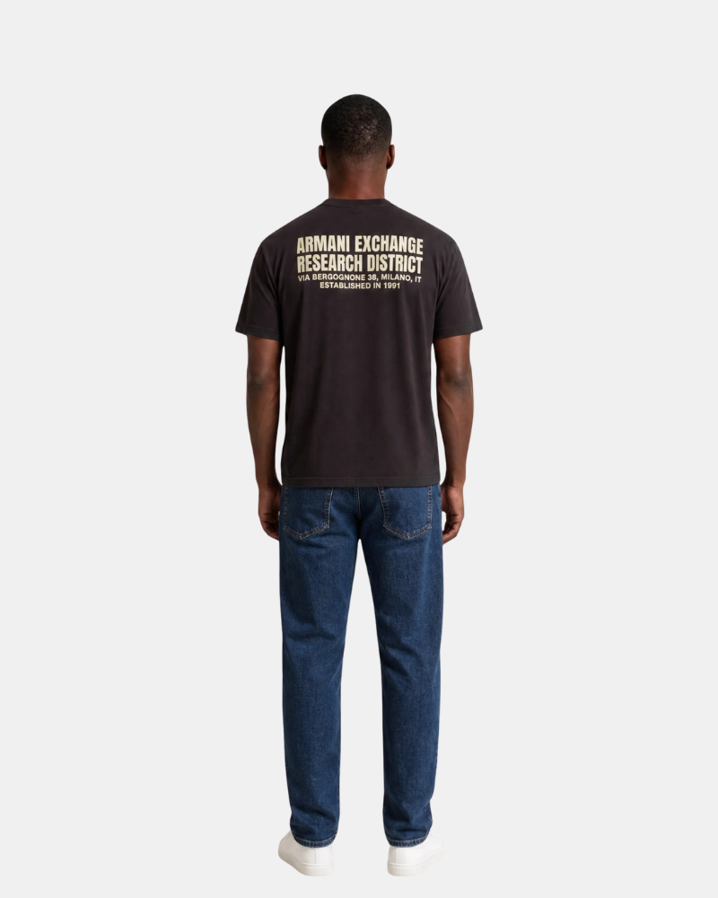 Camisetas de manga curta para homem ARMANI EXCHANGE castanho XM003026 AF21323