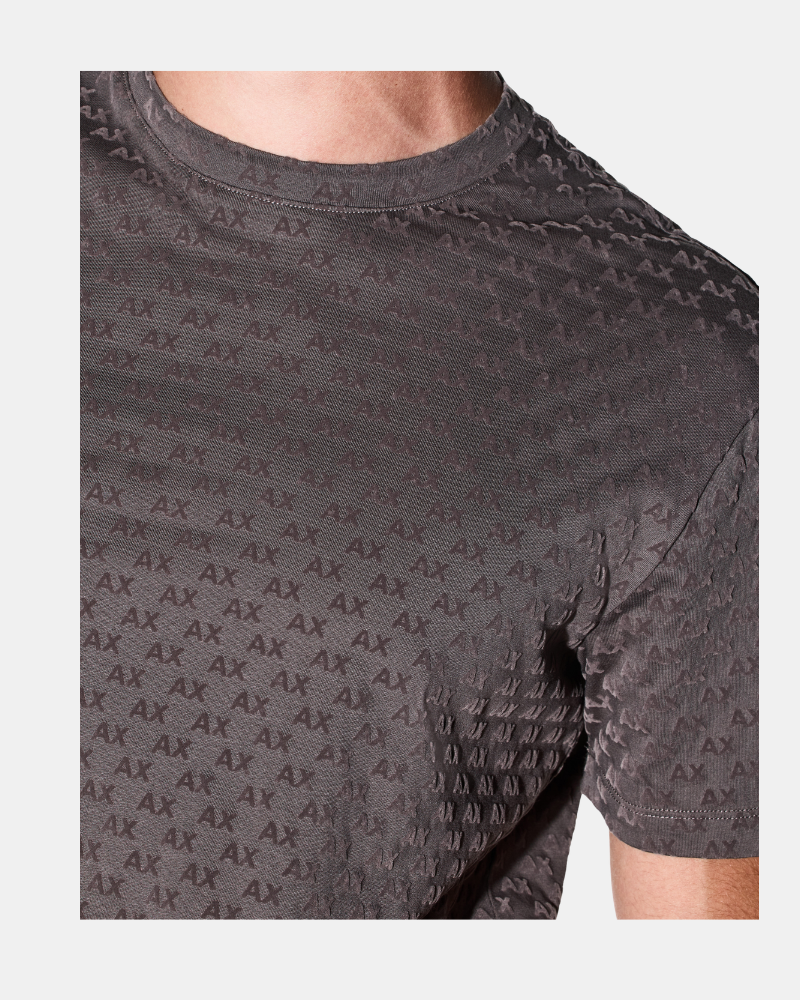 T-shirts de manga curta para homem ARMANI EXCHANGE Castanho XM003079 AF10356