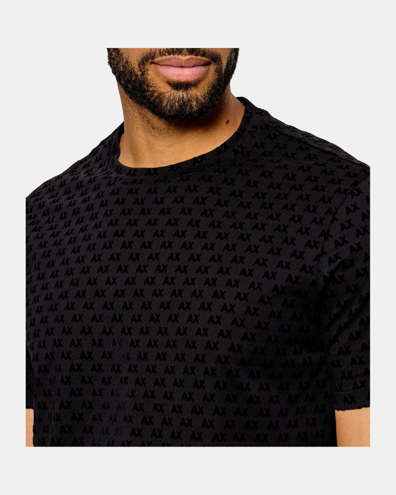 Camisetas de manga curta para homem ARMANI EXCHANGE Preto XM003079 AF10356