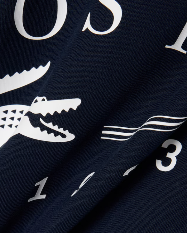 Camisetas Manga corta Hombre LACOSTE Azul TH1754