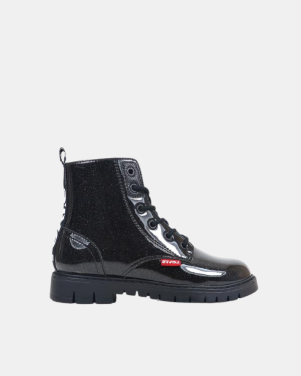 Botins Botas Militares Infantil LEVIS Preto VPHI0130S PASADENA