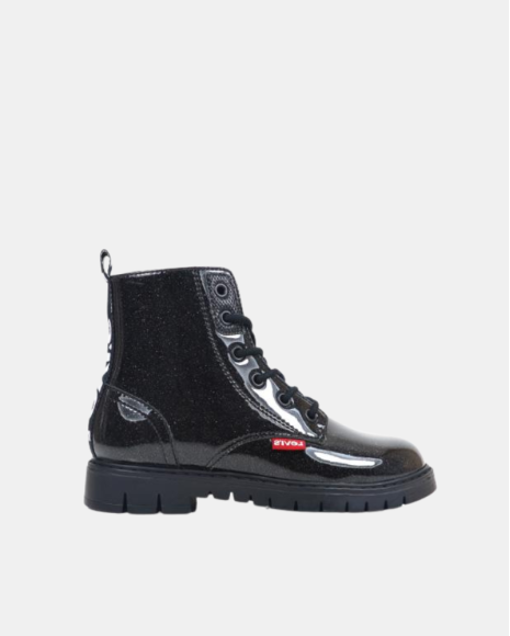 Botines Botas Militares Infantil LEVIS Negro VPHI0130S PASADENA