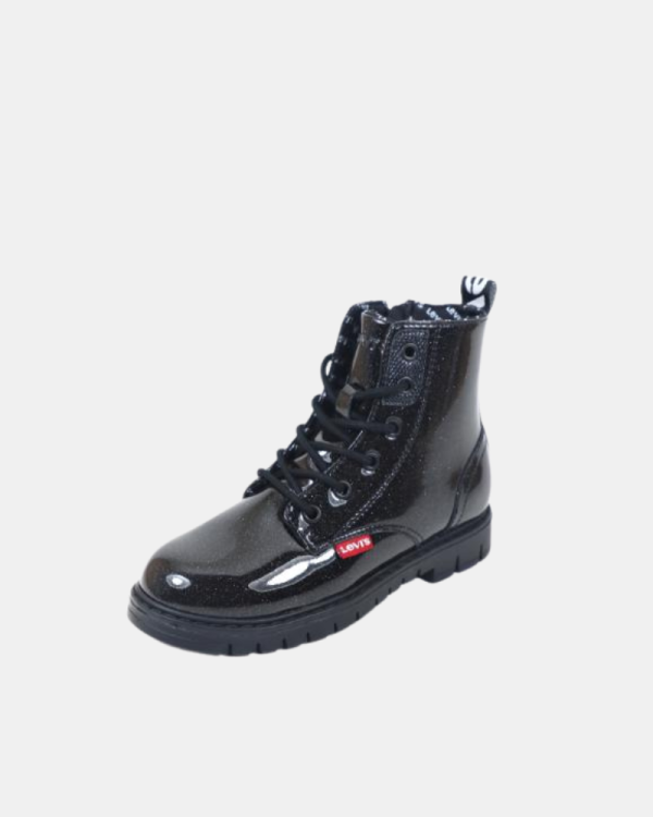 Botins Botas Militares Infantil LEVIS Preto VPHI0130S PASADENA