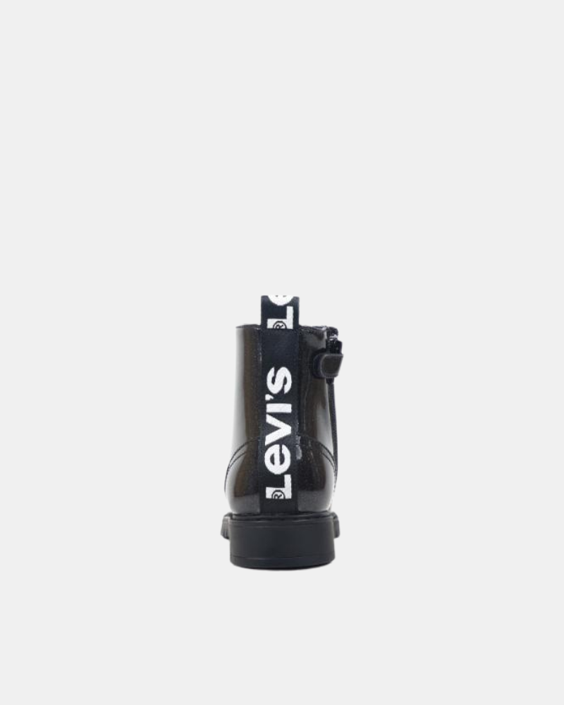Botins Botas Militares Infantil LEVIS Preto VPHI0130S PASADENA