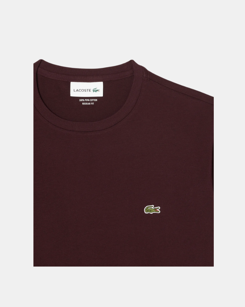 Camisetas Manga corta Hombre LACOSTE Rojo TH0753