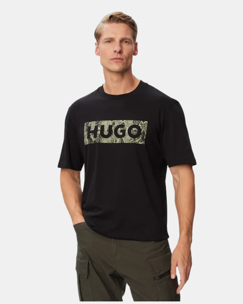 Camisetas Manga corta Hombre HUGO Negro 50566041 NERPIENT