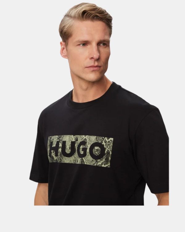Camisetas Manga corta Hombre HUGO Negro 50566041 NERPIENT