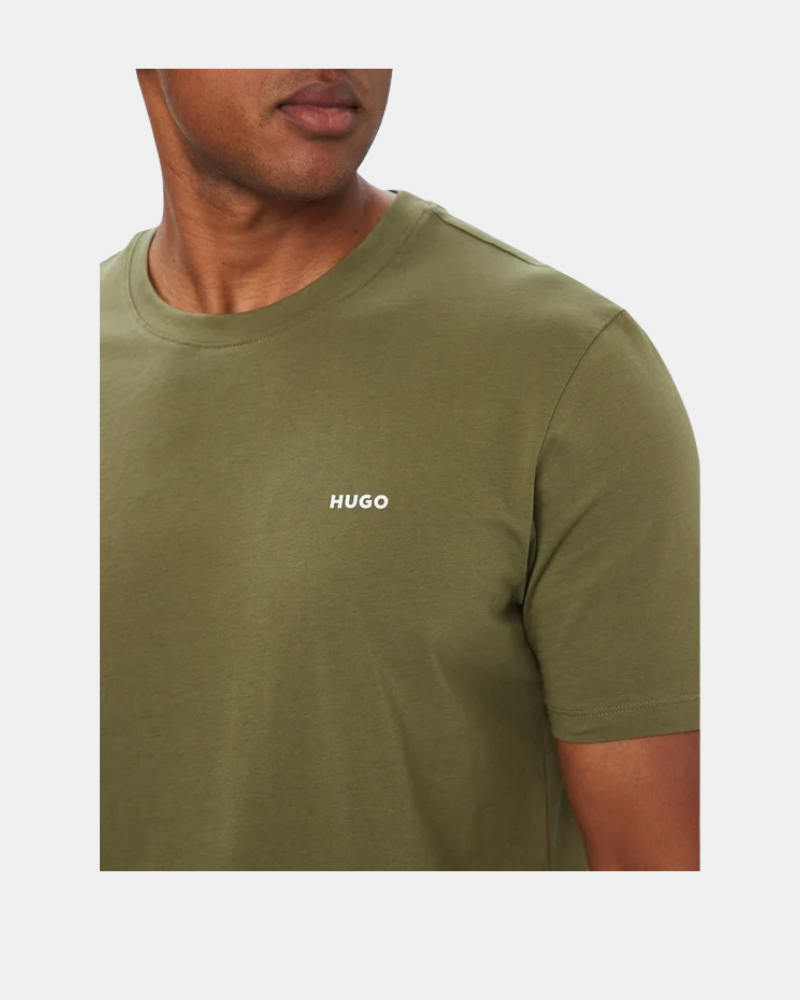 Camisetas de manga curta Homem HUGO Verde 50466158 DERO222