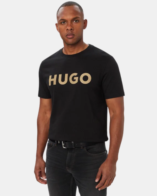 Camisetas Manga corta Hombre HUGO Negro 50564790 DULIVIO