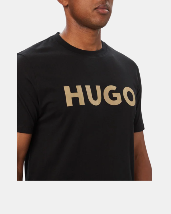 Camisetas Manga corta Hombre HUGO Negro 50564790 DULIVIO