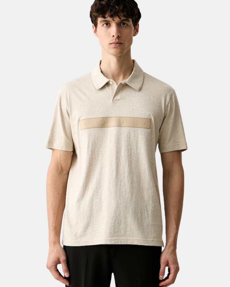 Camisetas Manga corta Hombre HUGO Beige 50563103 DALIKS