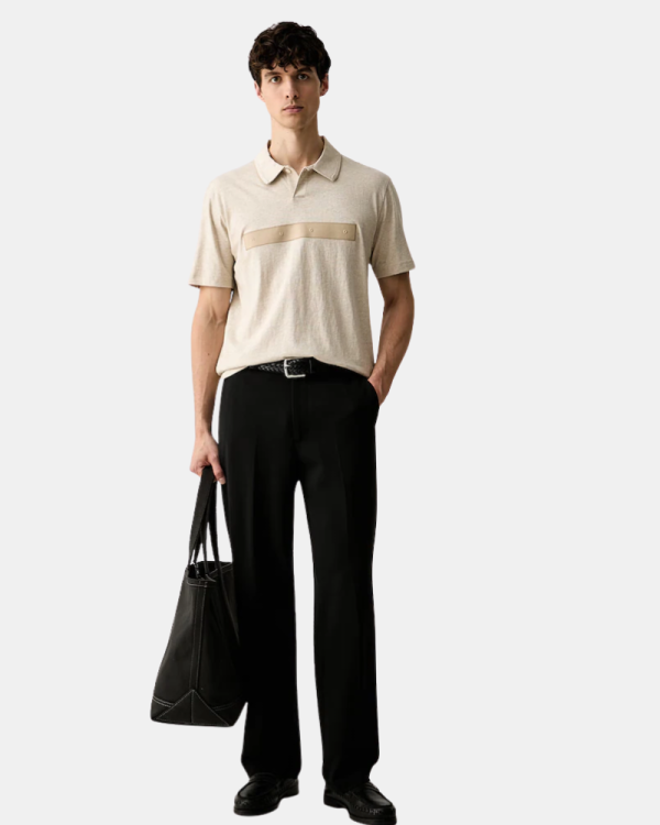 Camisetas Manga corta Hombre HUGO Beige 50563103 DALIKS
