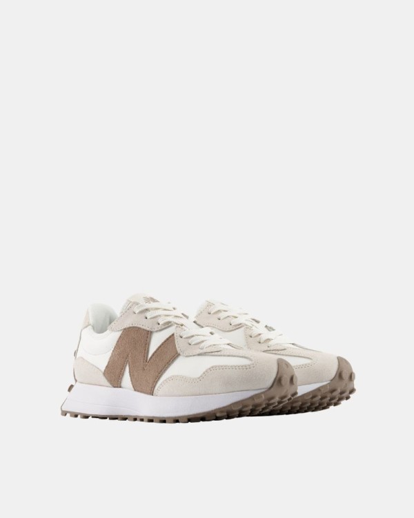 Ténis baixos de mulher NEW BALANCE Bege W327SUC