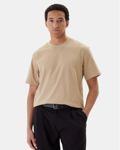 Camisetas Manga corta Hombre HUGO Beige 50488330 DAPOLINO