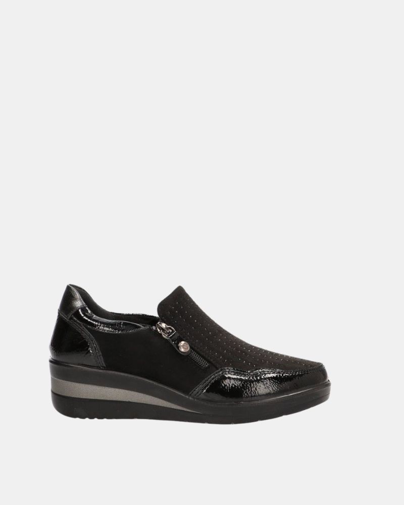 Sapatos rasos de mulher Amarpies pretos 29385
