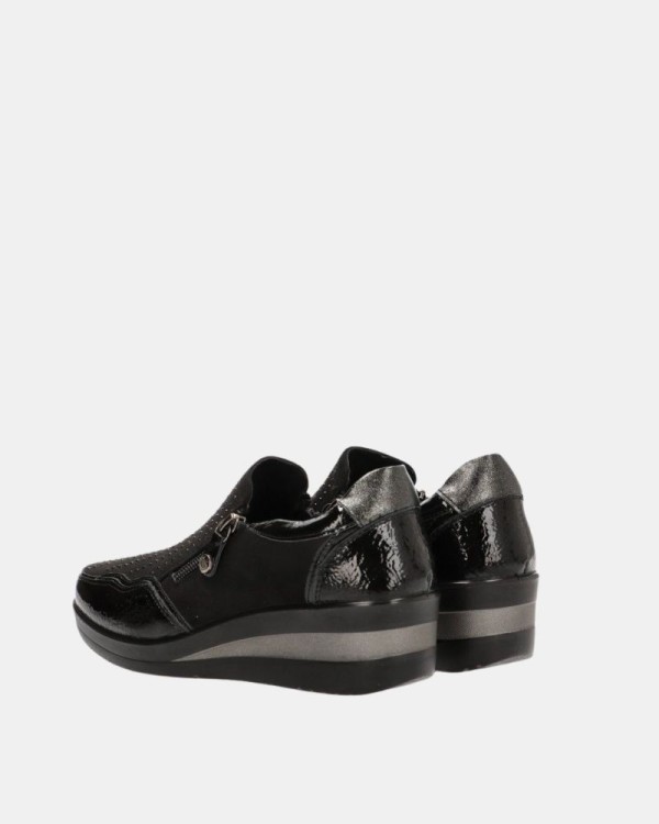 Sapatos rasos de mulher Amarpies pretos 29385