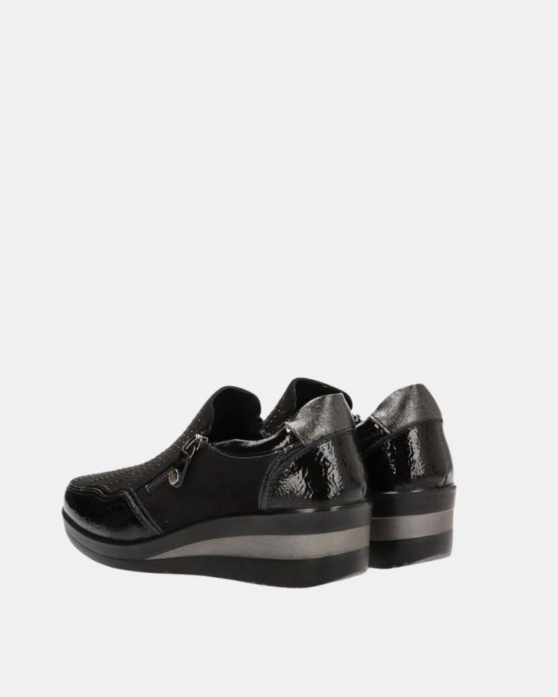 Sapatos rasos de mulher Amarpies pretos 29385