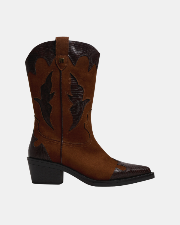 Botines Cowboy Mujer MUSTANG Marrón 56371