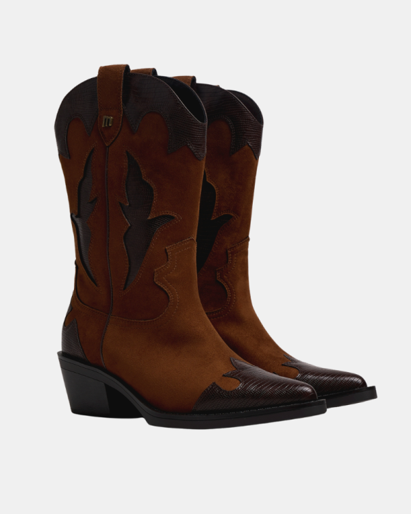 Botines Cowboy Mujer MUSTANG Marrón 56371