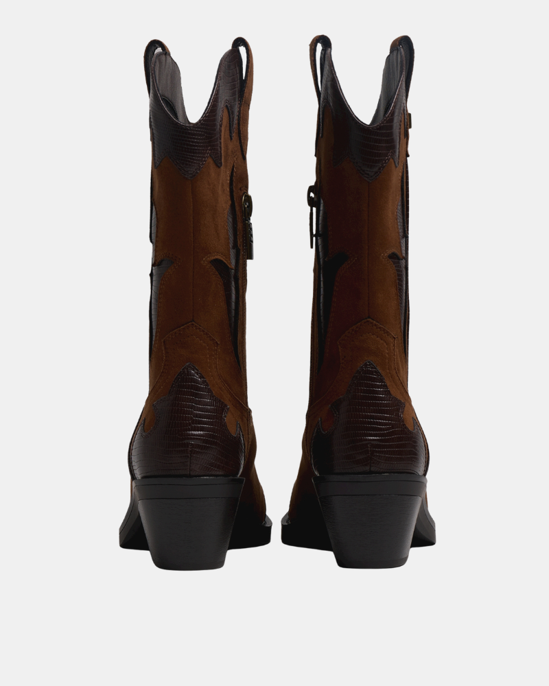 Botines Cowboy Mujer MUSTANG Marrón 56371