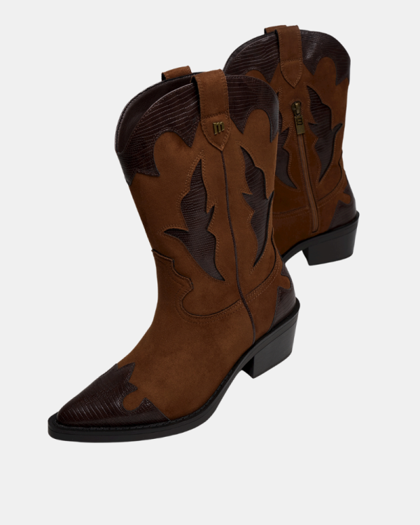 Botines Cowboy Mujer MUSTANG Marrón 56371