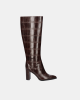 Botas de senhora EXE castanhas FIEEIPA 444