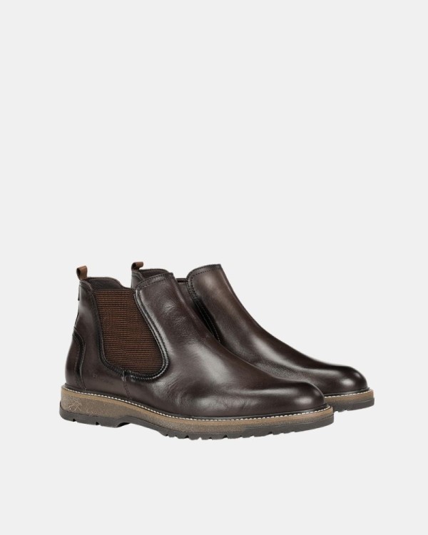 Botines Bajas Bajos Hombre FLUCHOS Marrón F2323