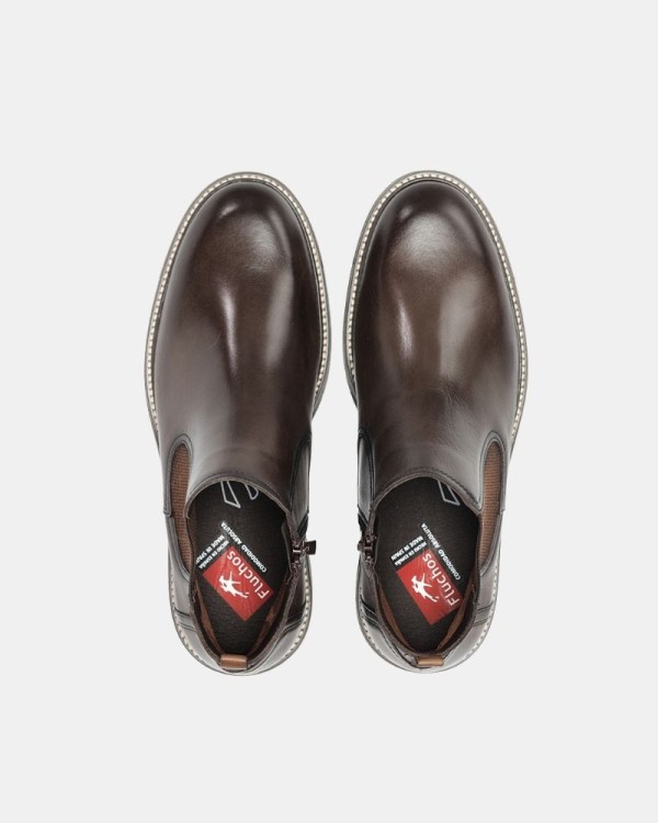 Botines Bajas Bajos Hombre FLUCHOS Marrón F2323