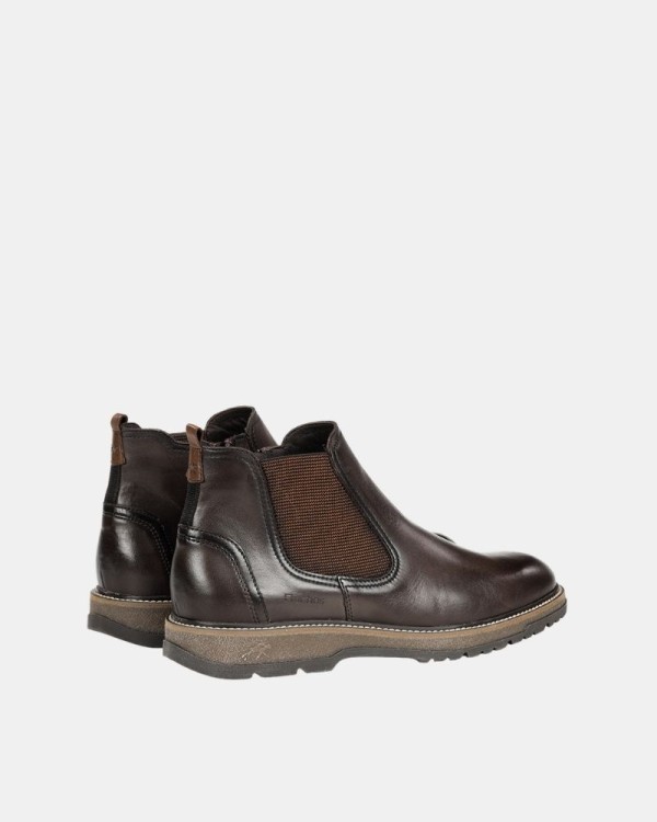 Botines Bajas Bajos Hombre FLUCHOS Marrón F2323