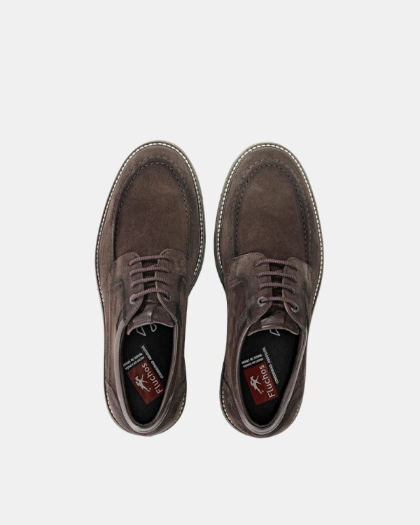 Zapatos Bajos Hombre FLUCHOS Marrón F2320