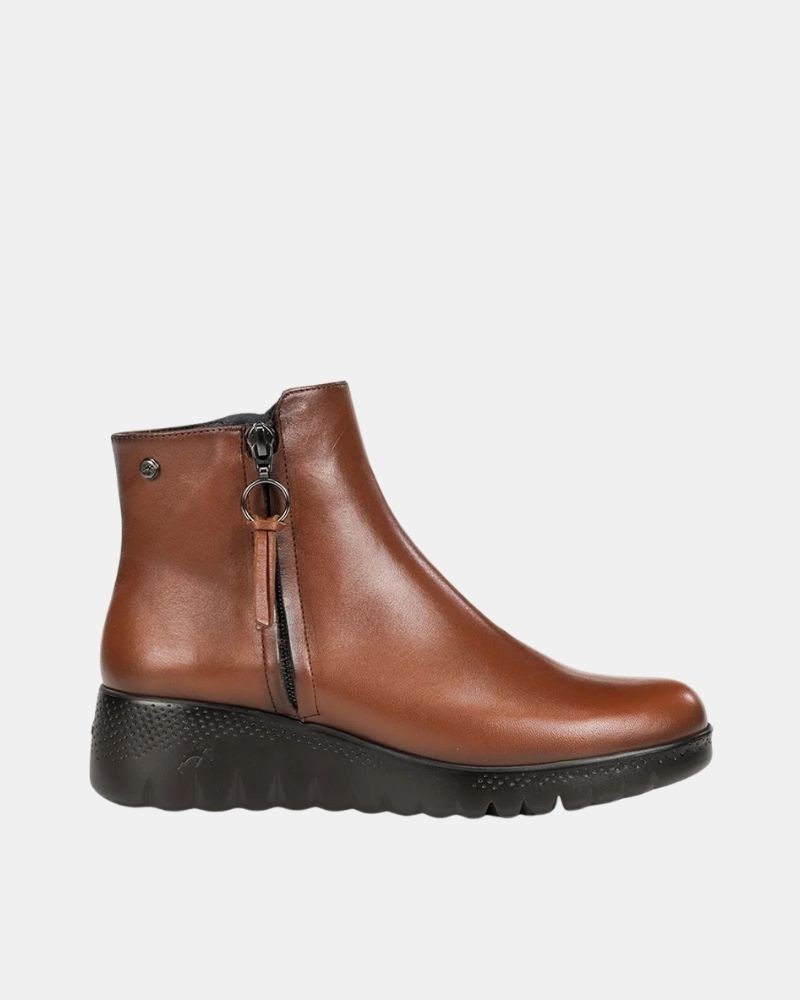 Botins Baixos Mulher FLUCHOS Castanho F2100