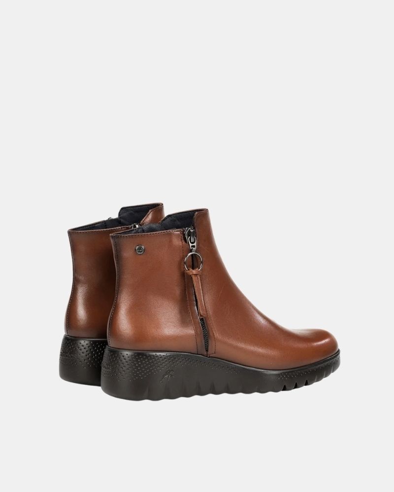 Botins Baixos Mulher FLUCHOS Castanho F2100