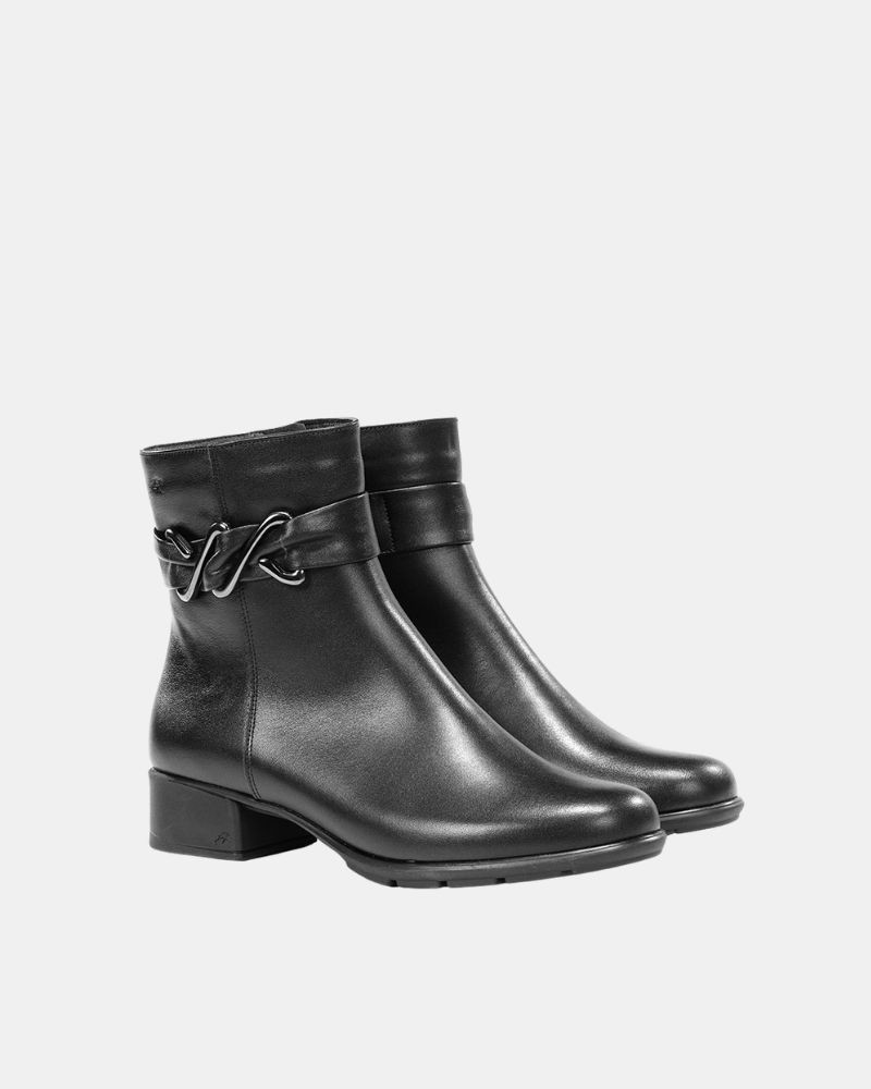 Botins Baixos de Senhora FLUCHOS Preto F2561