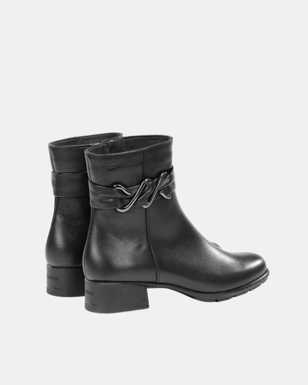 Botins Baixos de Senhora FLUCHOS Preto F2561