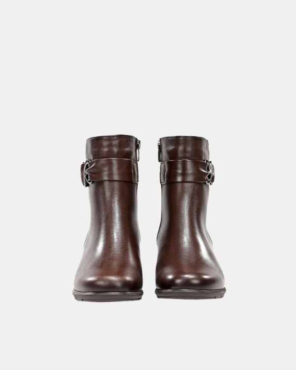 Botins Baixos Mulher FLUCHOS Castanhos F2561