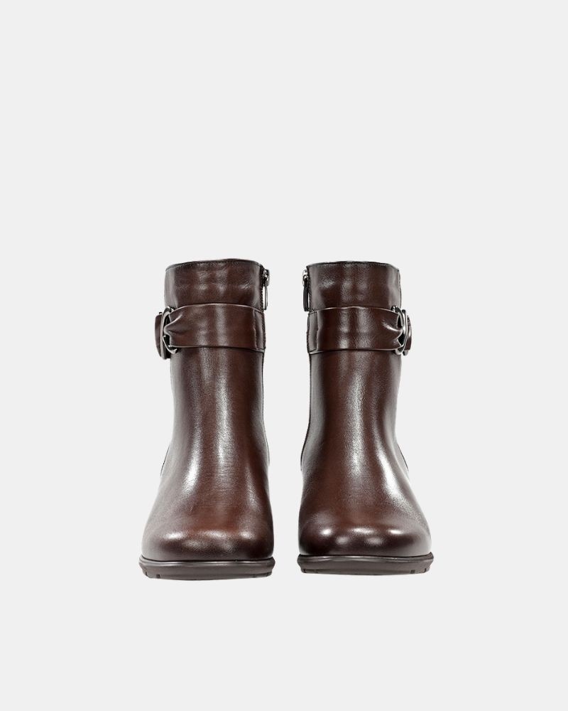 Botins Baixos Mulher FLUCHOS Castanhos F2561