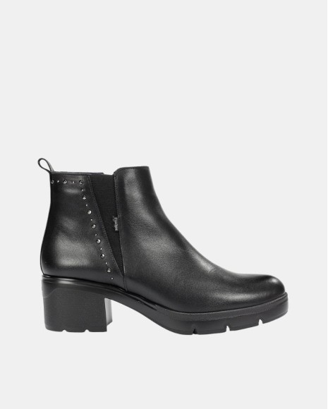 Botines Bajos Mujer FLUCHOS Negro F2109