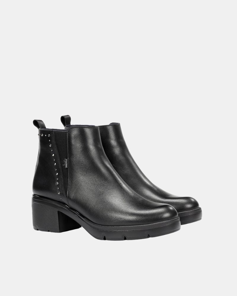Botines Bajos Mujer FLUCHOS Negro F2109