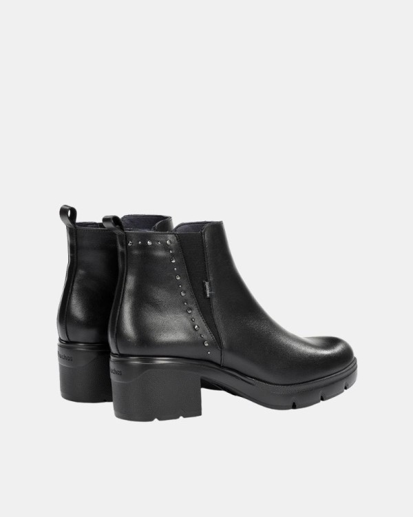 Botines Bajos Mujer FLUCHOS Negro F2109