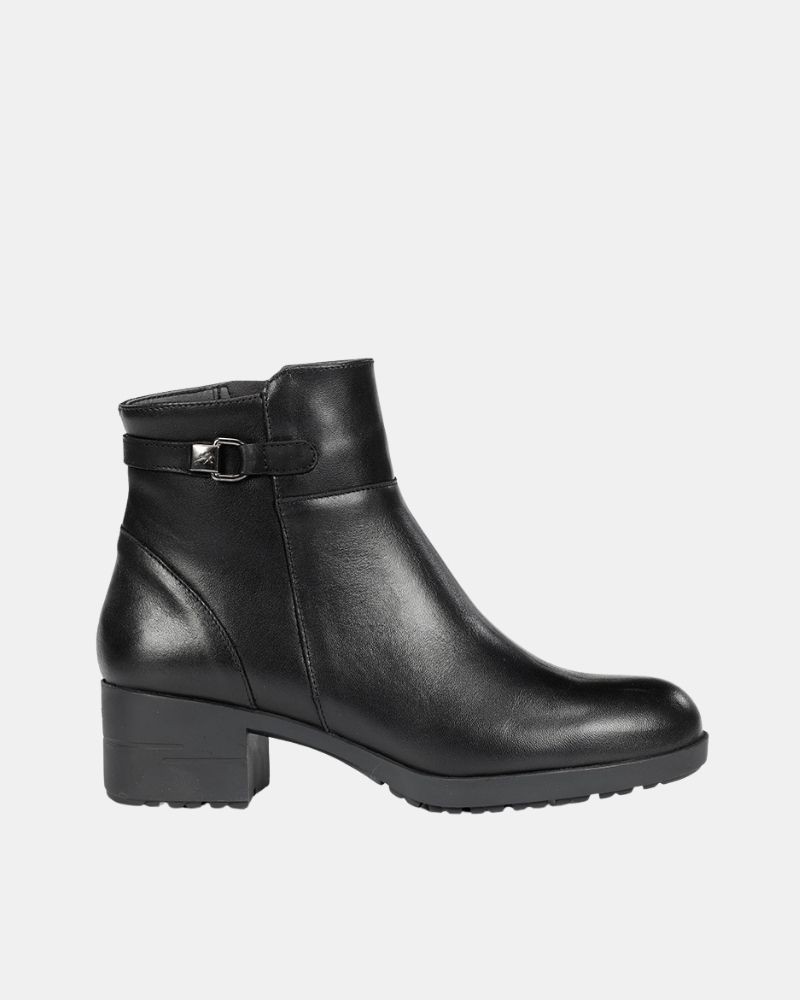 Botines Bajas Bajos Mujer FLUCHOS Negro F2240