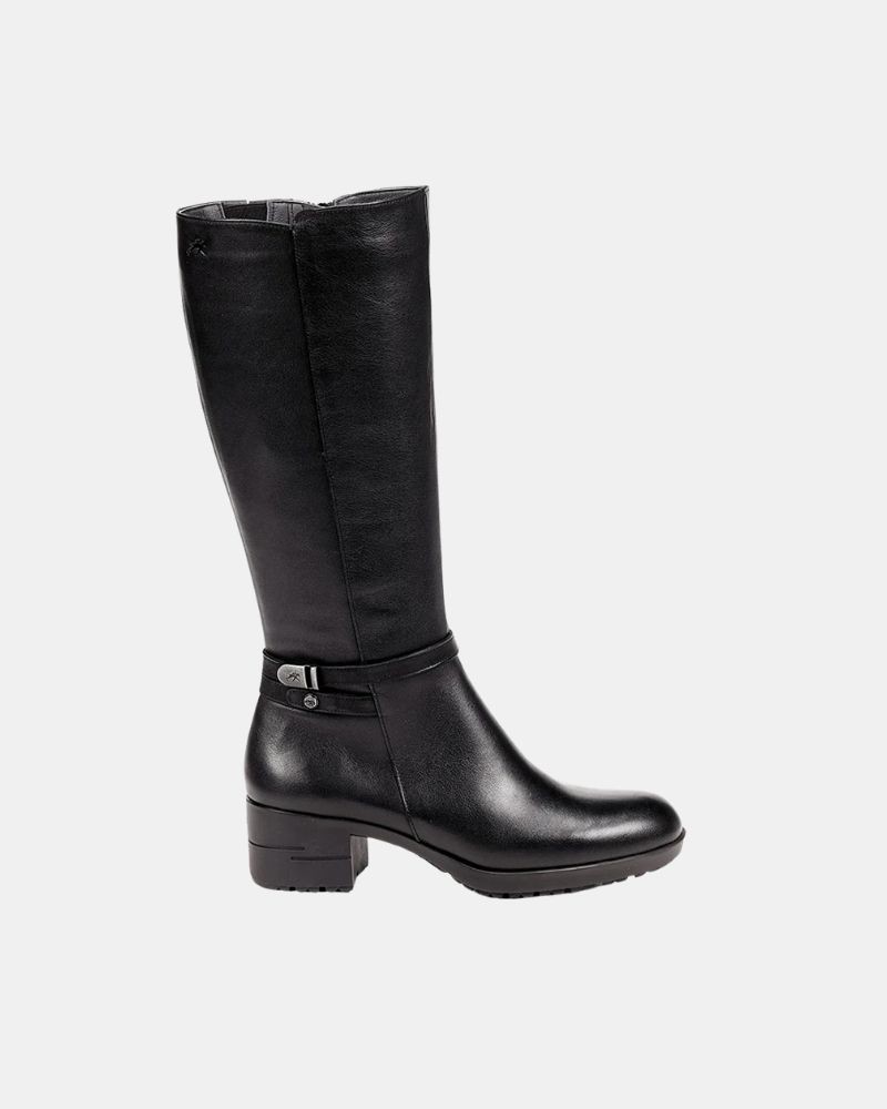 Botas Altas Mulher FLUCHOS Pretas F1374