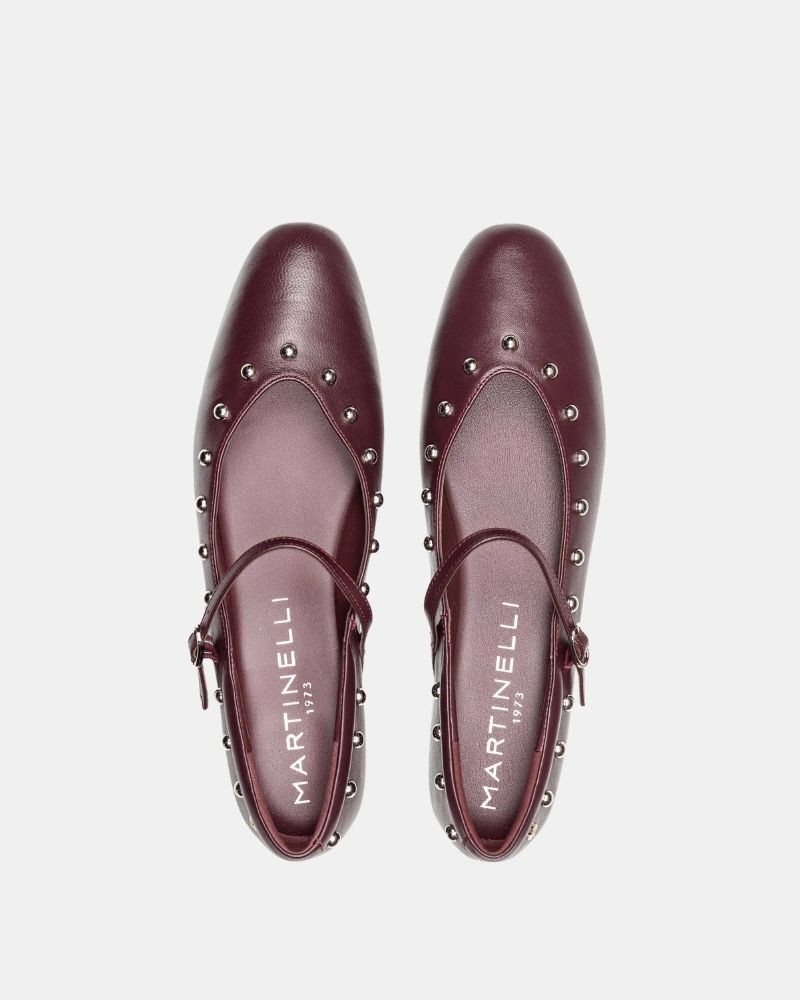 Sapatos Sabrinas Mulher MARTINELLI Borgonha LARIANA 1750 B465PY