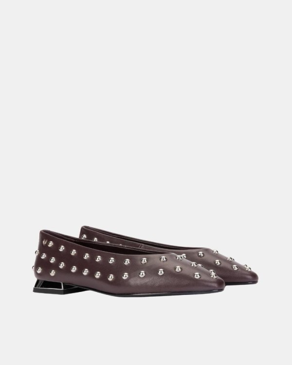 Sapatos Bailarinas Mulher MARTINELLI Bordô VESCIA S009 B479PY