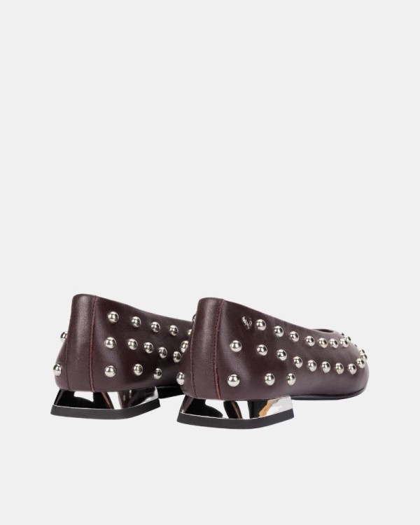 Sapatos Bailarinas Mulher MARTINELLI Bordô VESCIA S009 B479PY