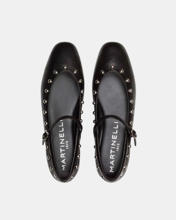 Sapatos Bailarinas Mulher MARTINELLI Preto LARIANA 1750 B465PY
