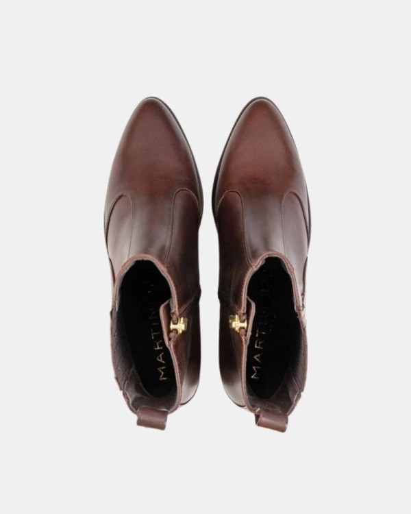 Botins Baixos Mulher MARTINELLI Castanho ZINNIA 1603 A818C