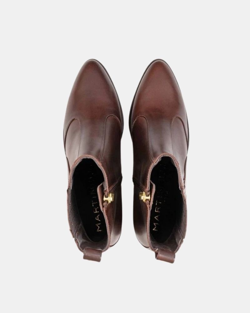 Botins Baixos Mulher MARTINELLI Castanho ZINNIA 1603 A818C